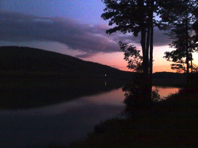 alfred sunset, by alfred college, new york