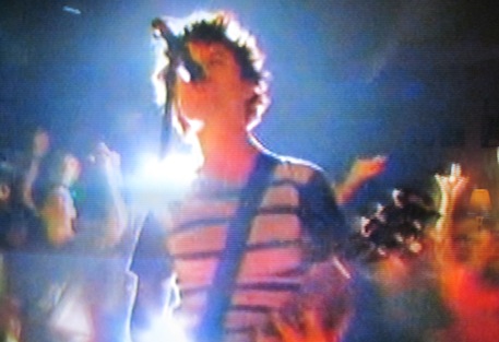 Billie Joe Armstrong with Green Day at the VMA MTV Awards 2012