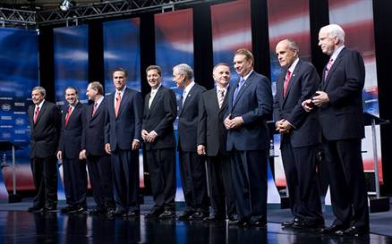 All white male candidates image about voter rights issues